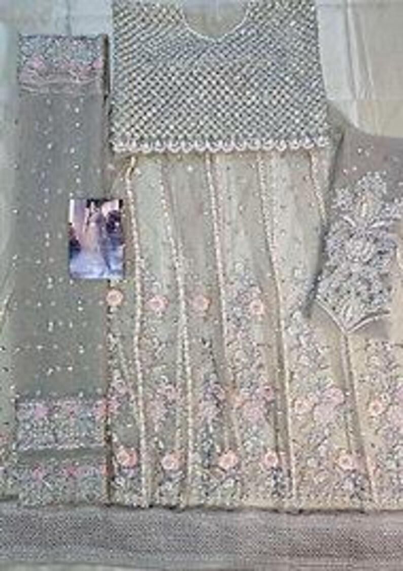 Eastern bridal dress, Long maxi - Image 5