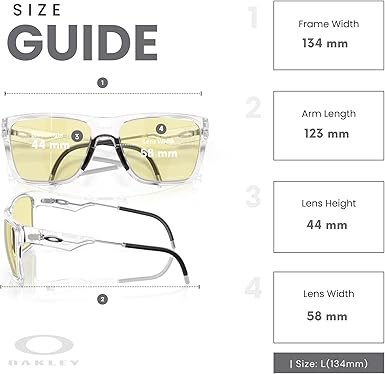 Oakley NXTLVL OO9249 Gaming Collection Rectangle Blue Light Blocking Glasses for Men Leash + Designer iWear Kit - Image 6