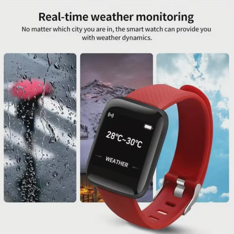 VALDUS Smart Watch Men Women Waterproof Heart Rate Tracker Blood Pressure Oxygen Sport Smartwatch Reloj - Image 2