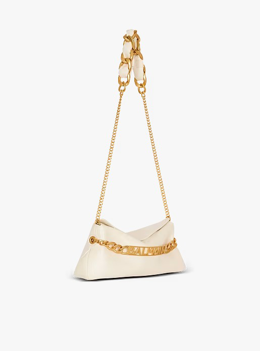 1945 Soft crinkled leather clutch - Image 3