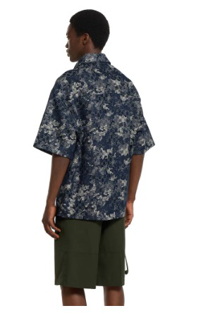 GG jacquard denim shirt - Image 3