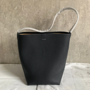 Minimal Bucket Tote, Women Shoulder Bag, Leather Tote Bag