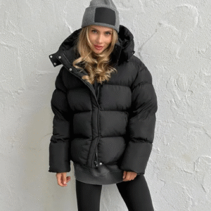 Custom Jacket, Oversize Puffer Coat, Womens Puffer, Long Vintage Jacket, Streetwear, Outerwear, Brown Puffer, Winter Style, High Fashion,Top