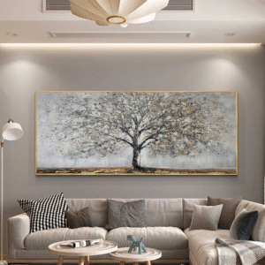 Original oil painting on Canvas,Banyan&Nature painting,Nature home decor ,Wall art,Hand-painted Canvas Painting, Christmas gift