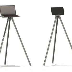 Tablet or Laptop Stand - Indoor cyling stand for Zwift Rouvy Indievelo MyWhoosh Kinomap fulgaz veloreality etc. 3D Files and Template.